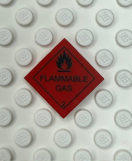 GHS 2x2 Tile: Flammable Gas
