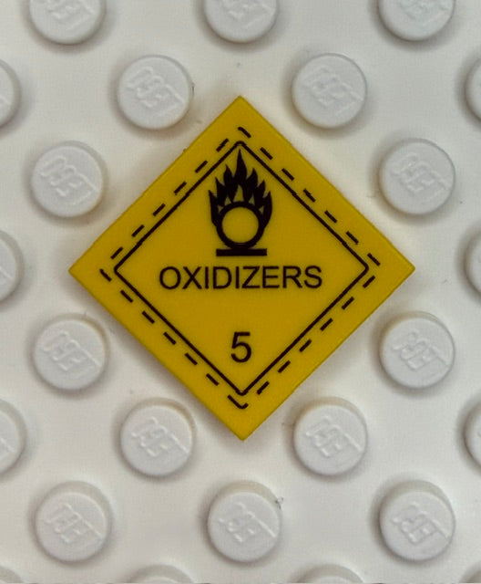 GHS 2x2 Tile: Oxidizers