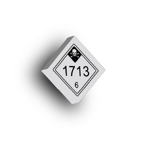 GHS 2x2 Tile: Poisonous 1713 6