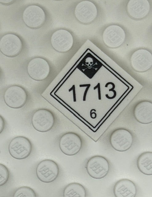 GHS 2x2 Tile: Poisonous 1713 6