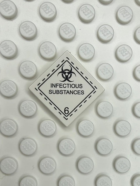 GHS 2x2 Tile: Infectious Substances 6