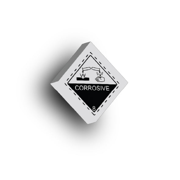 GHS 2x2 Tile: Corrosive