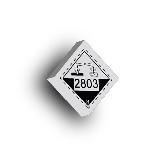 GHS 2x2 Tile: Corrosive 2803