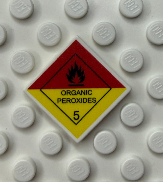 GHS 2x2 Tile: Self Reactive Organic Peroxides
