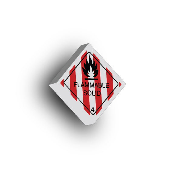 GHS 2x2 Tile: Flammable Solid