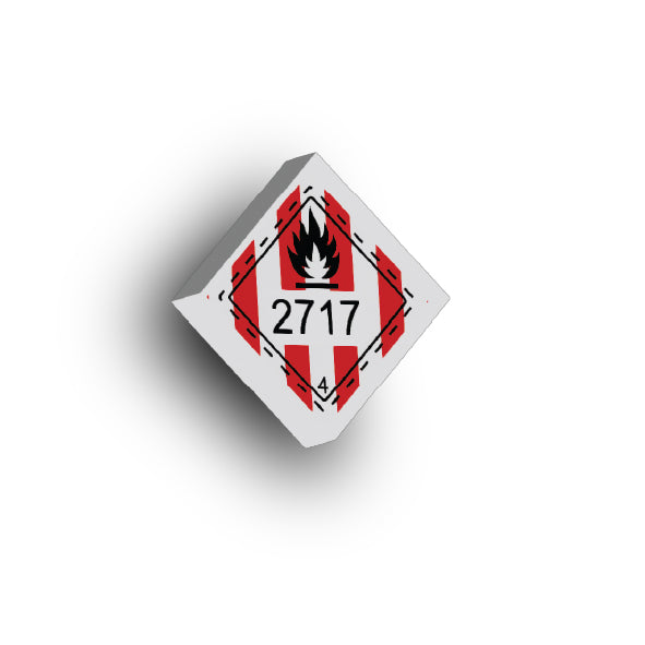GHS 2x2 Tile: Flammable 2717 4