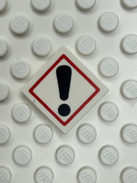 GHS 2x2 Tile: Exclamation Mark