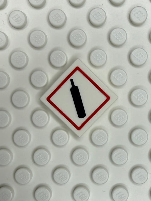 GHS 2x2 Tile: Gas Cylinder
