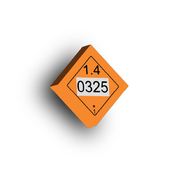 GHS 2x2 Tile: Explosives 1.4 0325