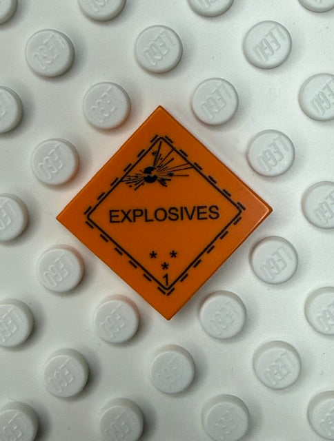 GHS 2x2 Tile: Explosives