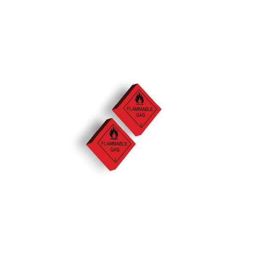GHS 1x1 Tile: Flammable Gas