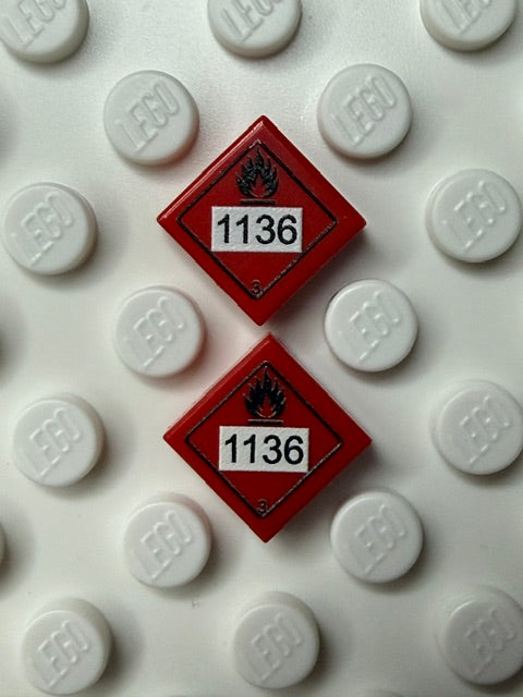 GHS 1x1 Tile: Flammable 1136 3