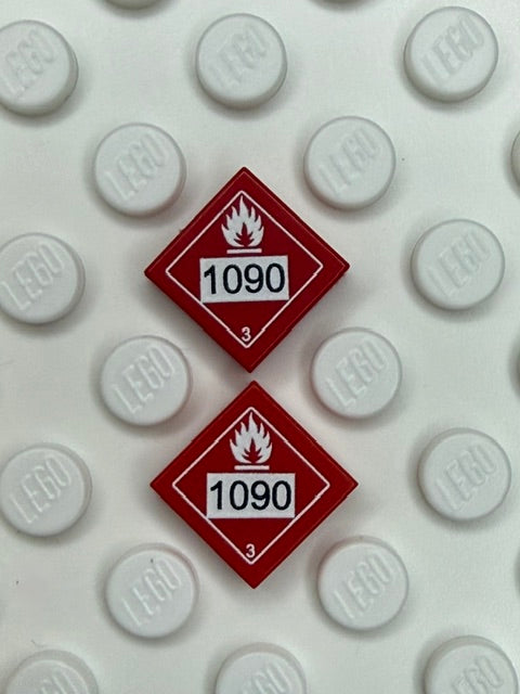 GHS 1x1 Tile: Flammable 1090 3