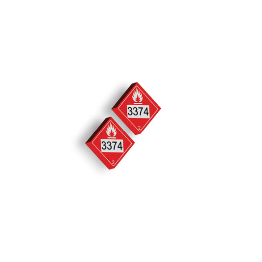 GHS 1x1 Tile: Flammable 3374 2