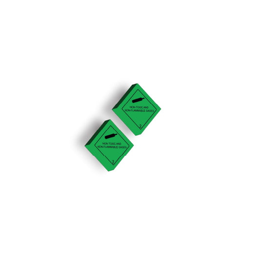 GHS 1x1 Tile: Gas Non Toxic Non Flammable Gasses 2