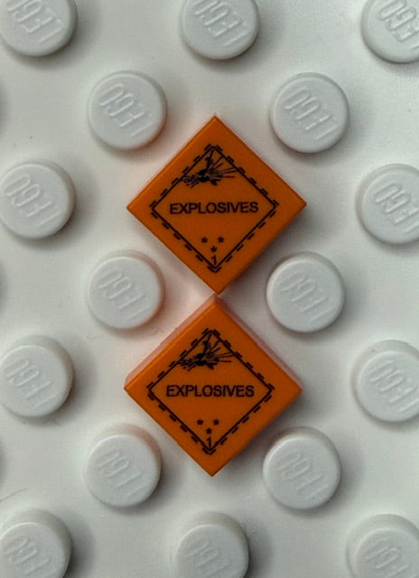 GHS 1x1 Tile: Explosives