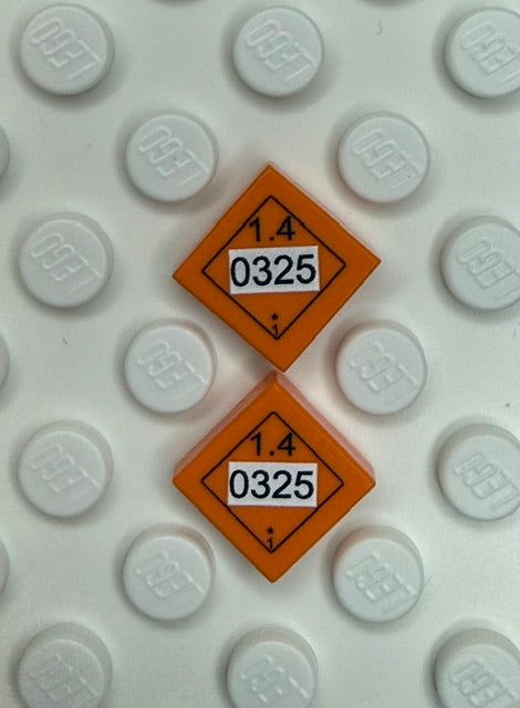 GHS 1x1 Tile: Explosives 1.4 0325