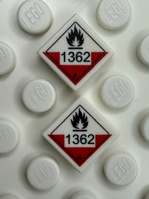 GHS 1x1 Tile: Flammable 1362 4