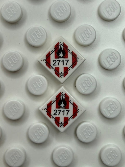 GHS 1x1 Tile: Flammable 2717