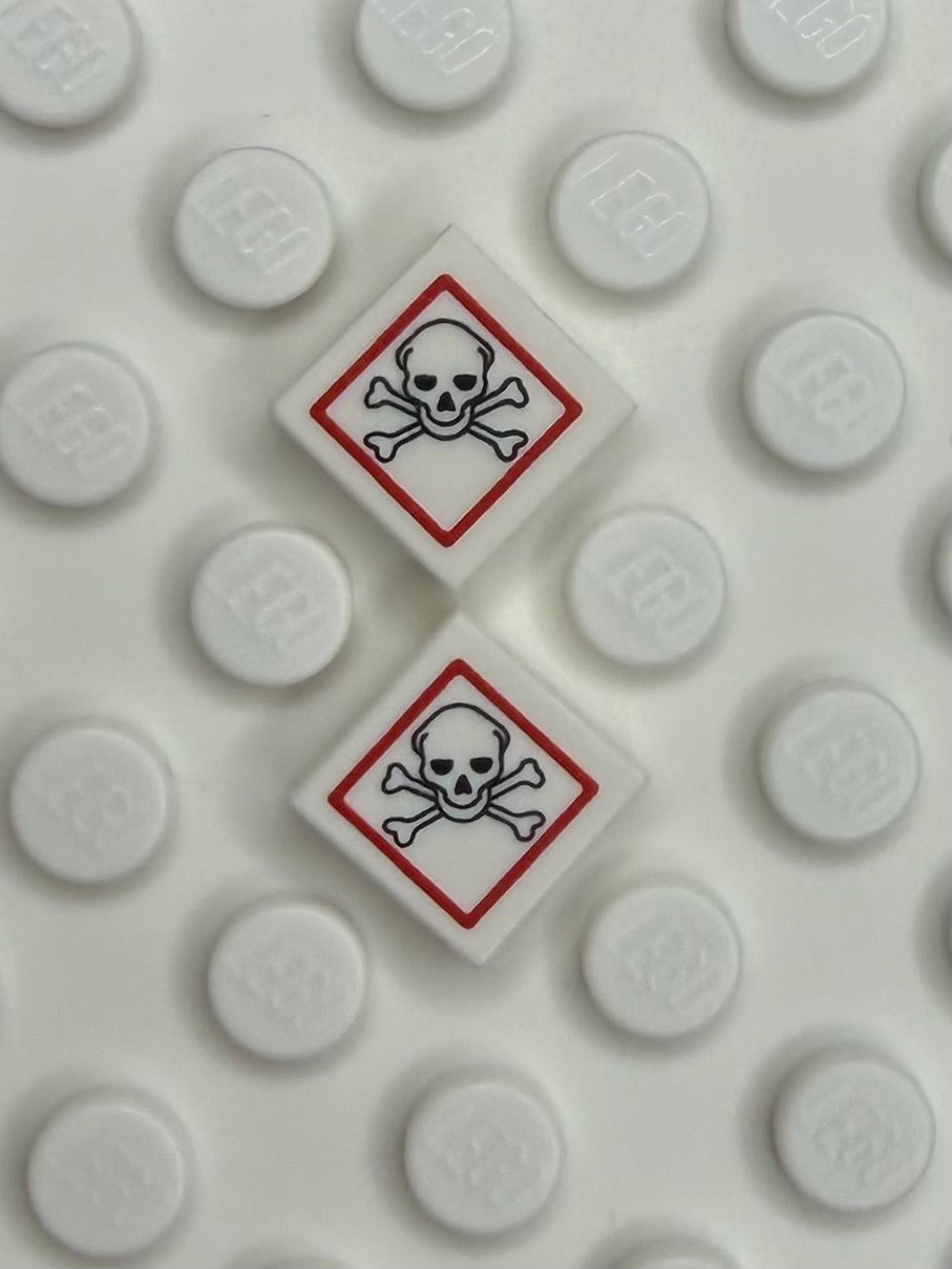 GHS 1x1 Tile: Skull and Crossbones