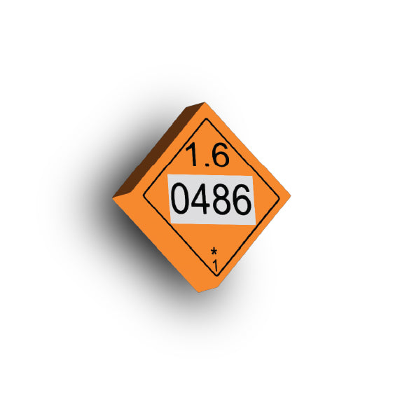 GHS 2x2 Tile: Explosives 1.6 0486