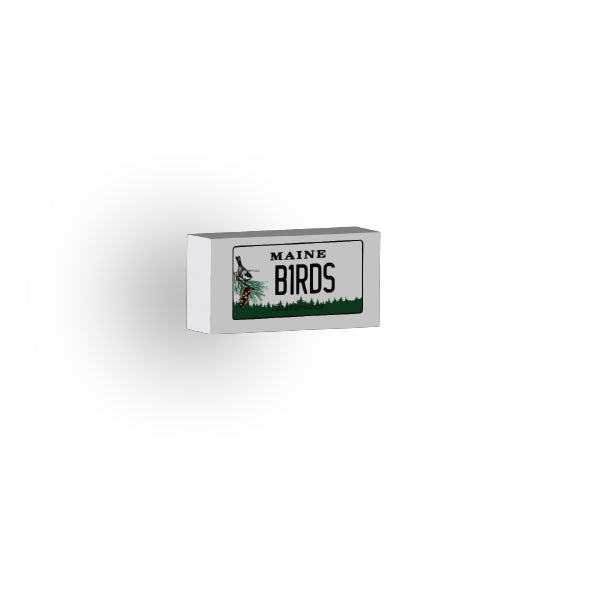 ME: US Based License Plate 1x2 Tile