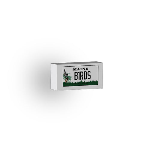 ME: US Based License Plate 1x2 Tile