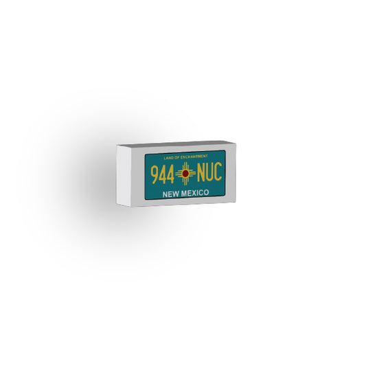 NM: US Based License Plate 1x2 Tile
