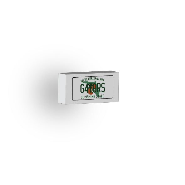 FL: US Based License Plate 1x2 Tile