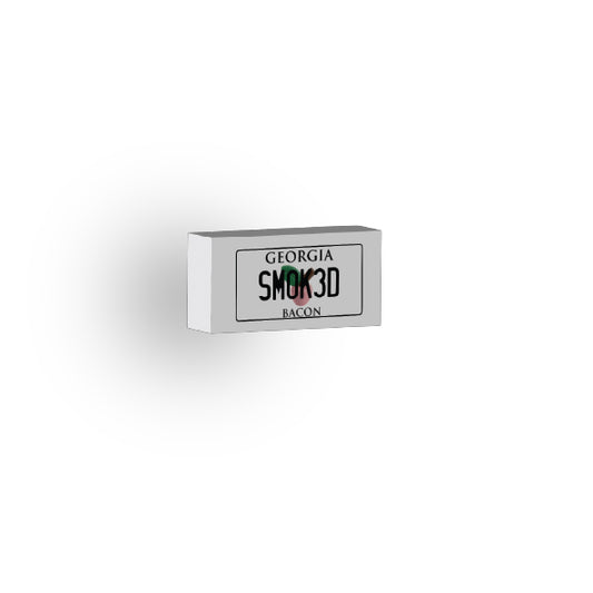 GA: US Based License Plate 1x2 Tile