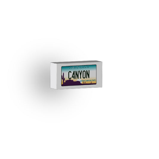 AZ: US Based License Plate 1x2 Tile