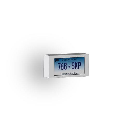 CT: US Based License Plate 1x2 Tile