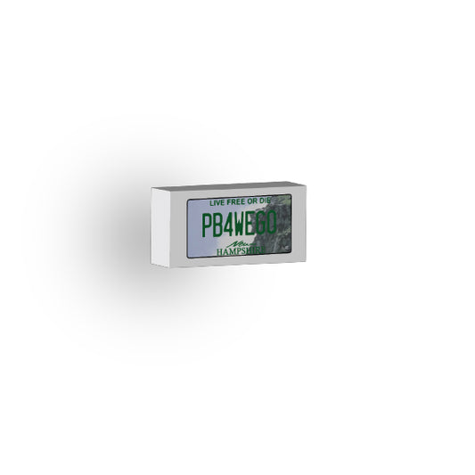 NH: US Based License Plate 1x2 Tile