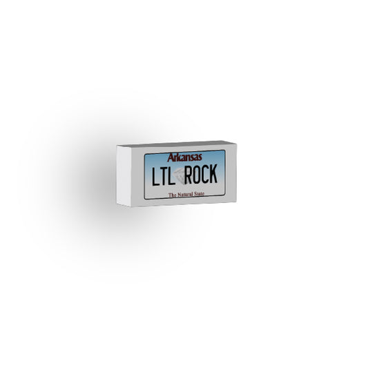 AR: US Based License Plate 1x2 Tile