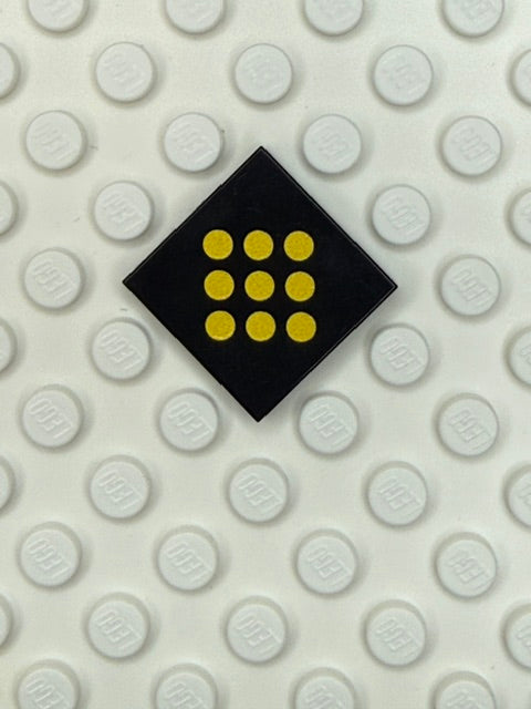 Warning Sign 2x2 Tile: reflector Sign V2