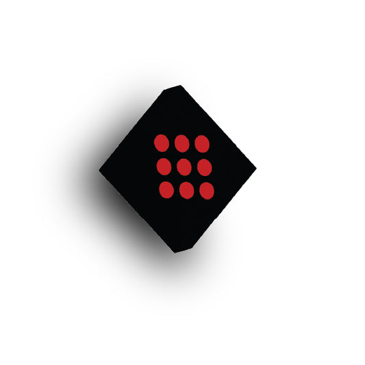 Warning Sign 2x2 Tile: reflector Sign V3