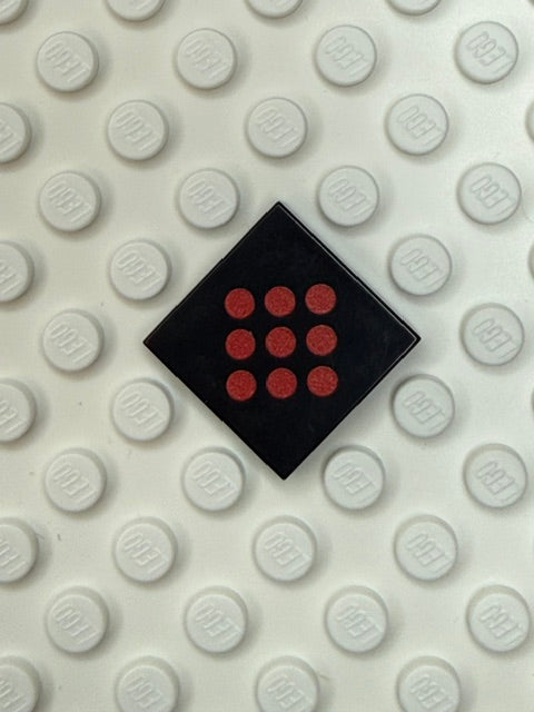 Warning Sign 2x2 Tile: reflector Sign V3