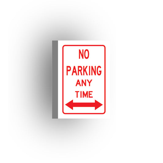 Information Signs 2x3 Tile: No Parking Any Time