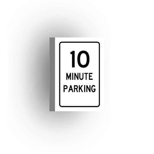 Information Signs 2x3 Tile: 10 Minute Parking