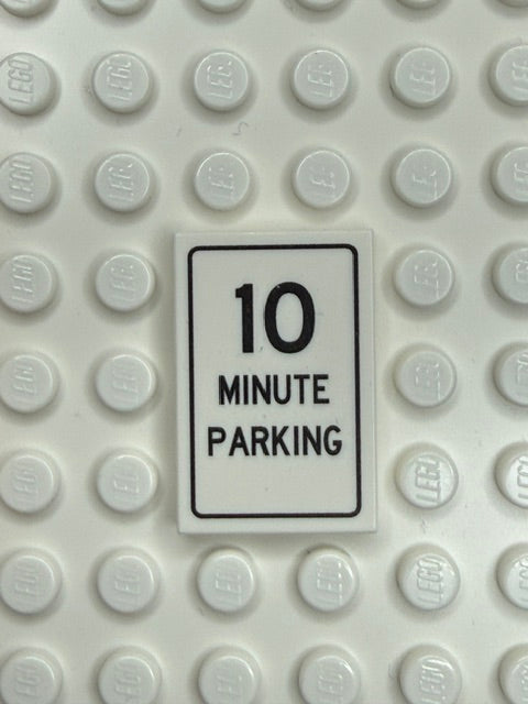 Information Signs 2x3 Tile: 10 Minute Parking
