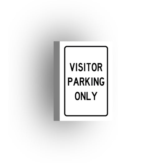 Information Signs 2x3 Tile: Visitor Parking Only