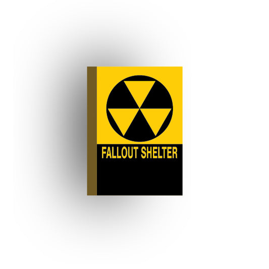 Information Signs 2x3 Tile: Fallout Shelter