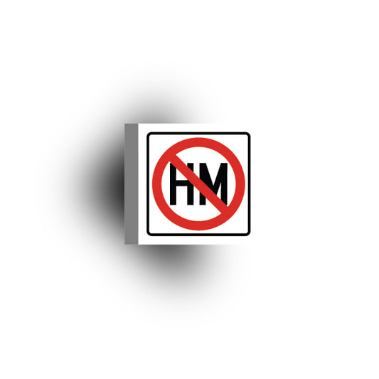 Information Signs 2x2 Tile: No Hazardous Material