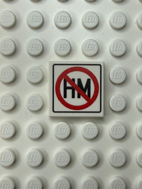 Information Signs 2x2 Tile: No Hazardous Material