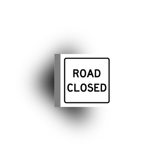 Information Signs 2x2 Tile: Road Closed