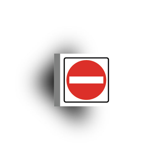 Information Signs 2x2 Tile: No Entry