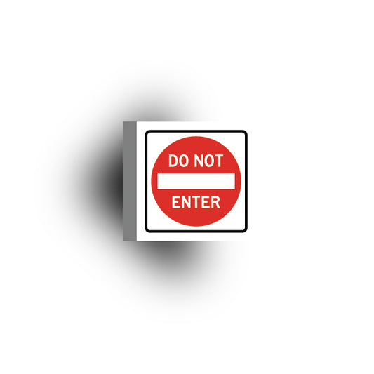 Information Signs 2x2 Tile: Do Not Enter