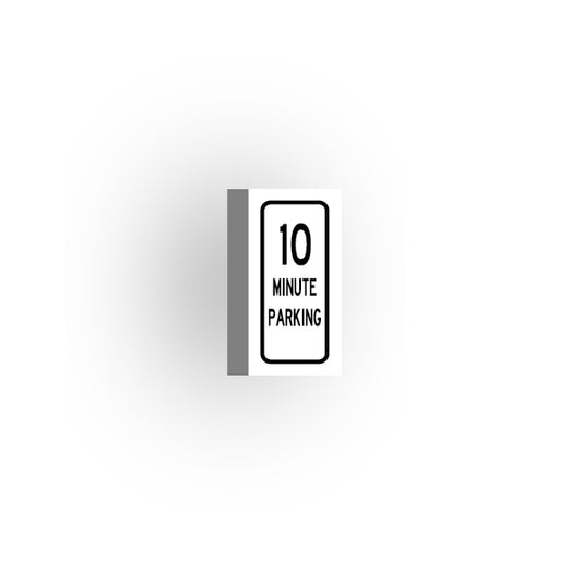 Information Signs 1x2 Tile: 10 Minute Parking
