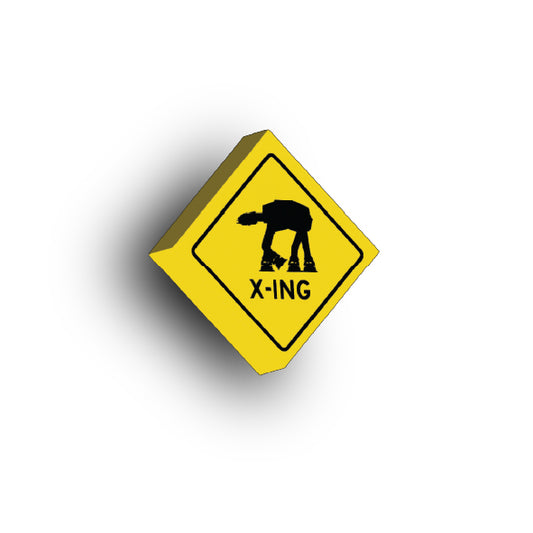 Galaxy Wars Signs and Symbols 2x2 Tile: AT AT X-Ing