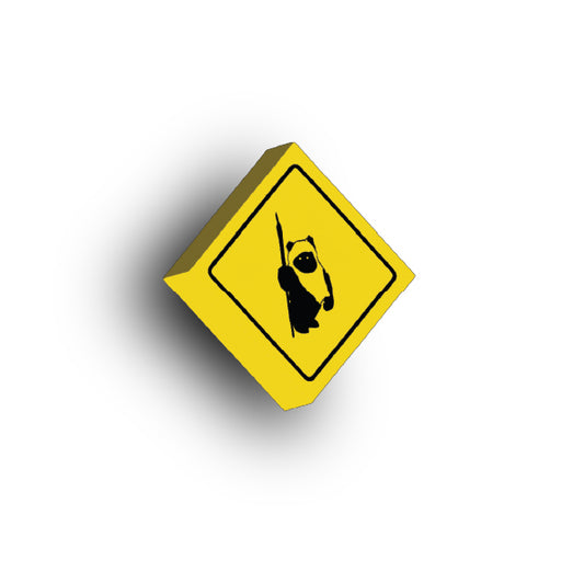 Galaxy Wars Signs and Symbols 2x2 Tile: Watch for Bears